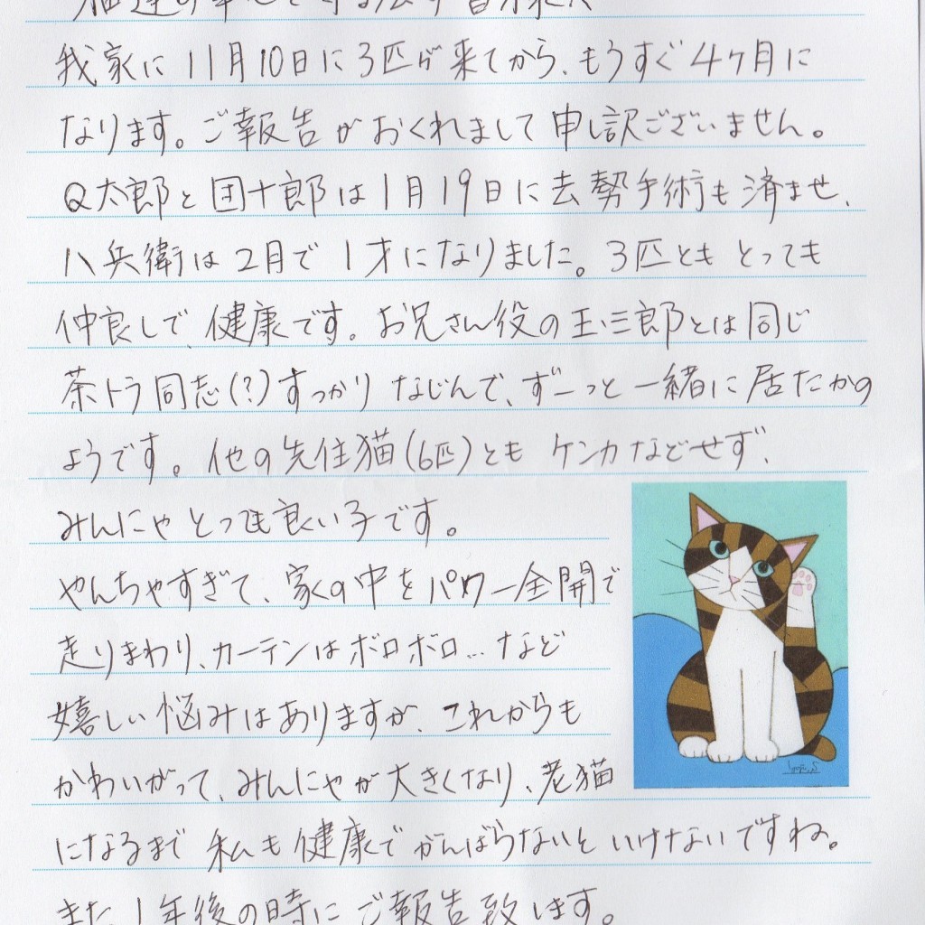 八兵衛・Ｑ太郎君、団十郎君